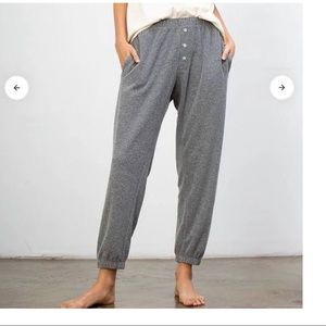 NWT DONNI. Terry Joggers